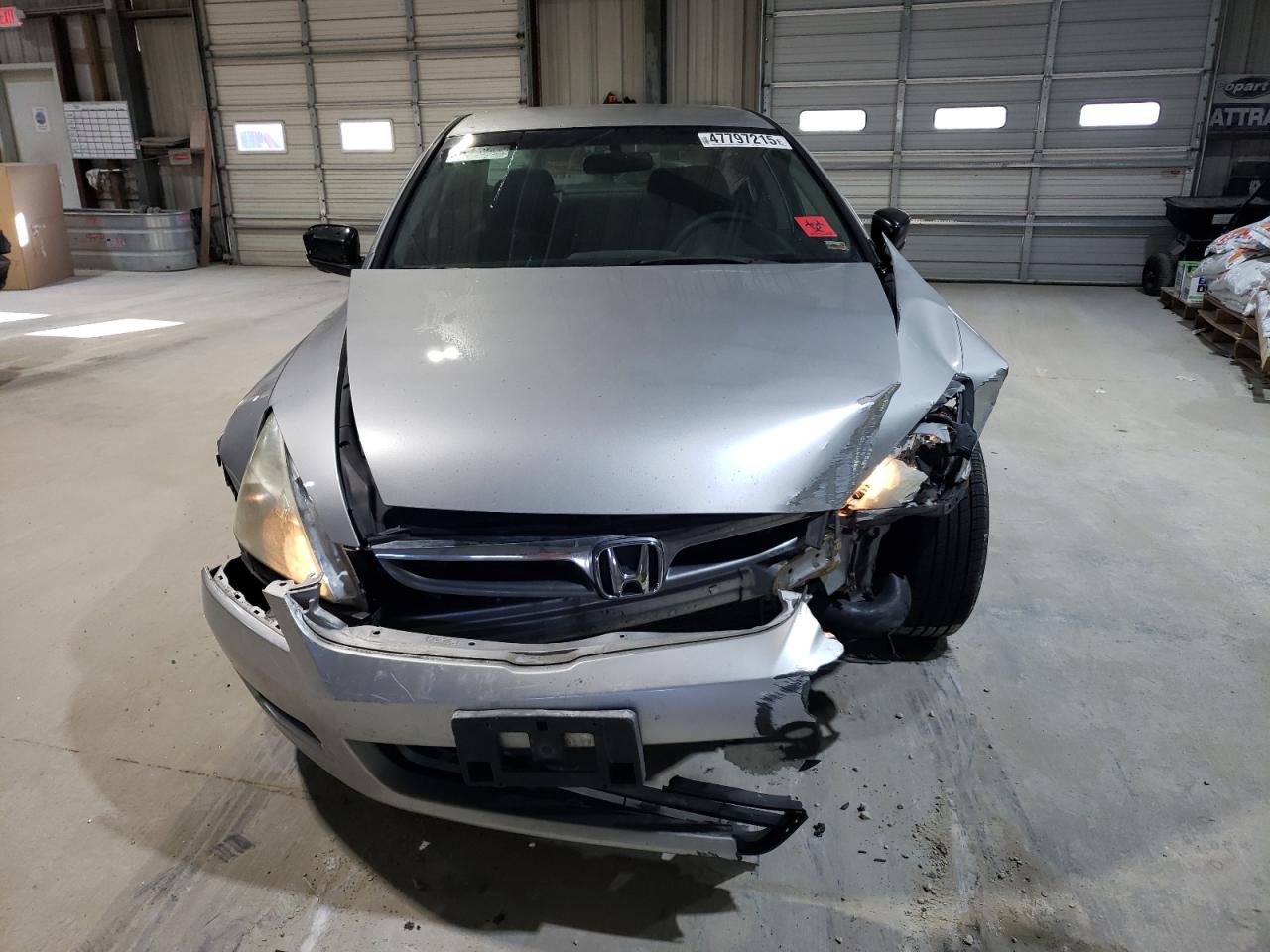 2007 Honda Accord VIN 1HGCM56117A018432 Copart auction photo, front end / rear end damage thumbnail 5