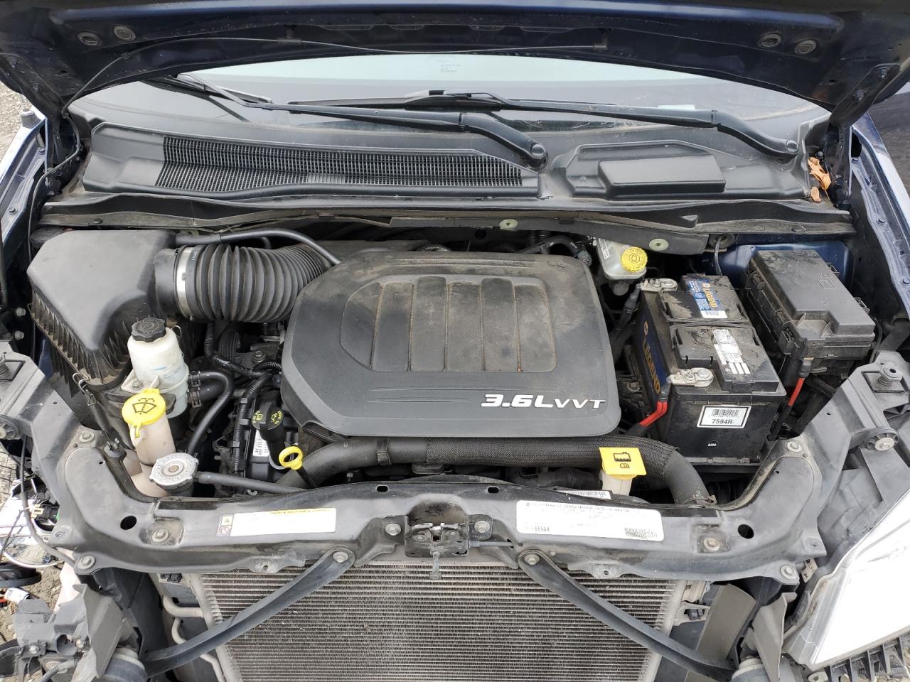 2012 Dodge Caravan VIN 2C4RDGBG7CR407516 Copart auction photo, front end damage thumbnail 12