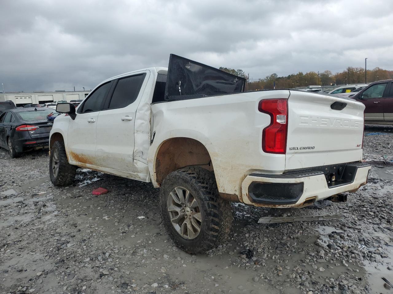 2021 Chevrolet Silverado VIN 1GCUYEEL7MZ307970 Copart auction photo, all over damage thumbnail 2