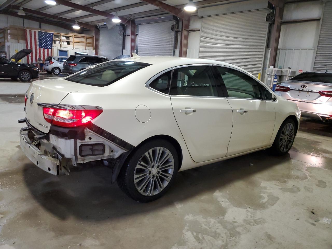 2013 Buick Verano VIN 1G4PS5SK5D4239610 Copart auction photo, side / rear end damage thumbnail 3