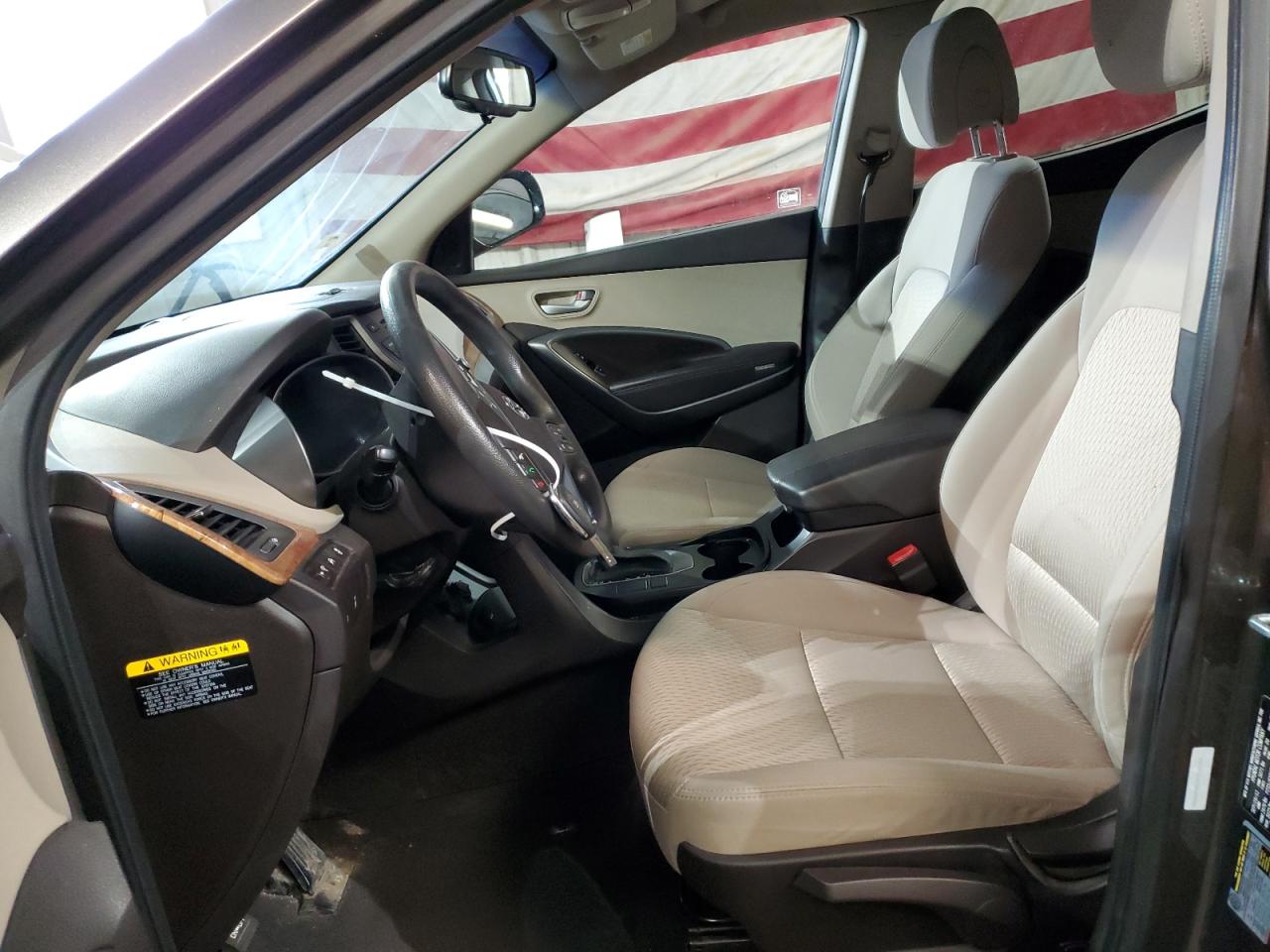 2013 Hyundai Santa Fe VIN 5XYZTDLB7DG024928 Copart auction photo, side / minor dent/scratches damage thumbnail 7