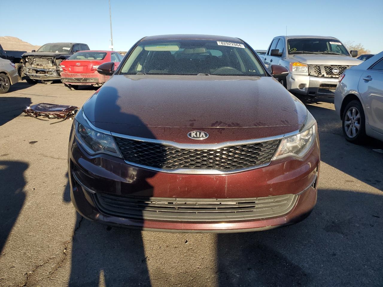 2018 KIA Optima VIN 5XXGT4L36JG268568 Copart auction photo, side damage thumbnail 5