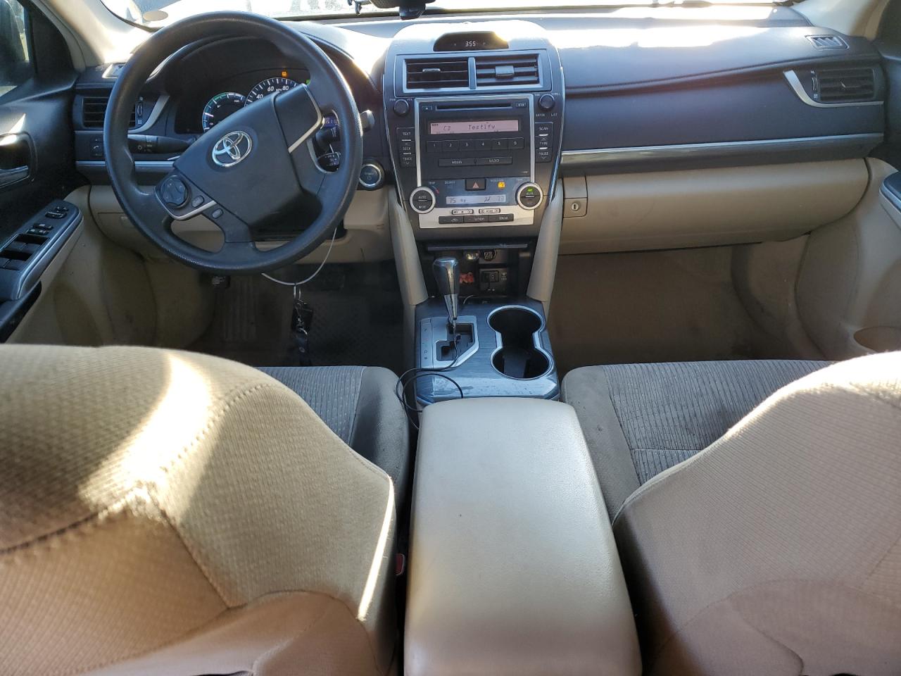 2012 Toyota Camry VIN 4T1BD1FK1CU022092 Copart auction photo, vandalism / hail damage thumbnail 8