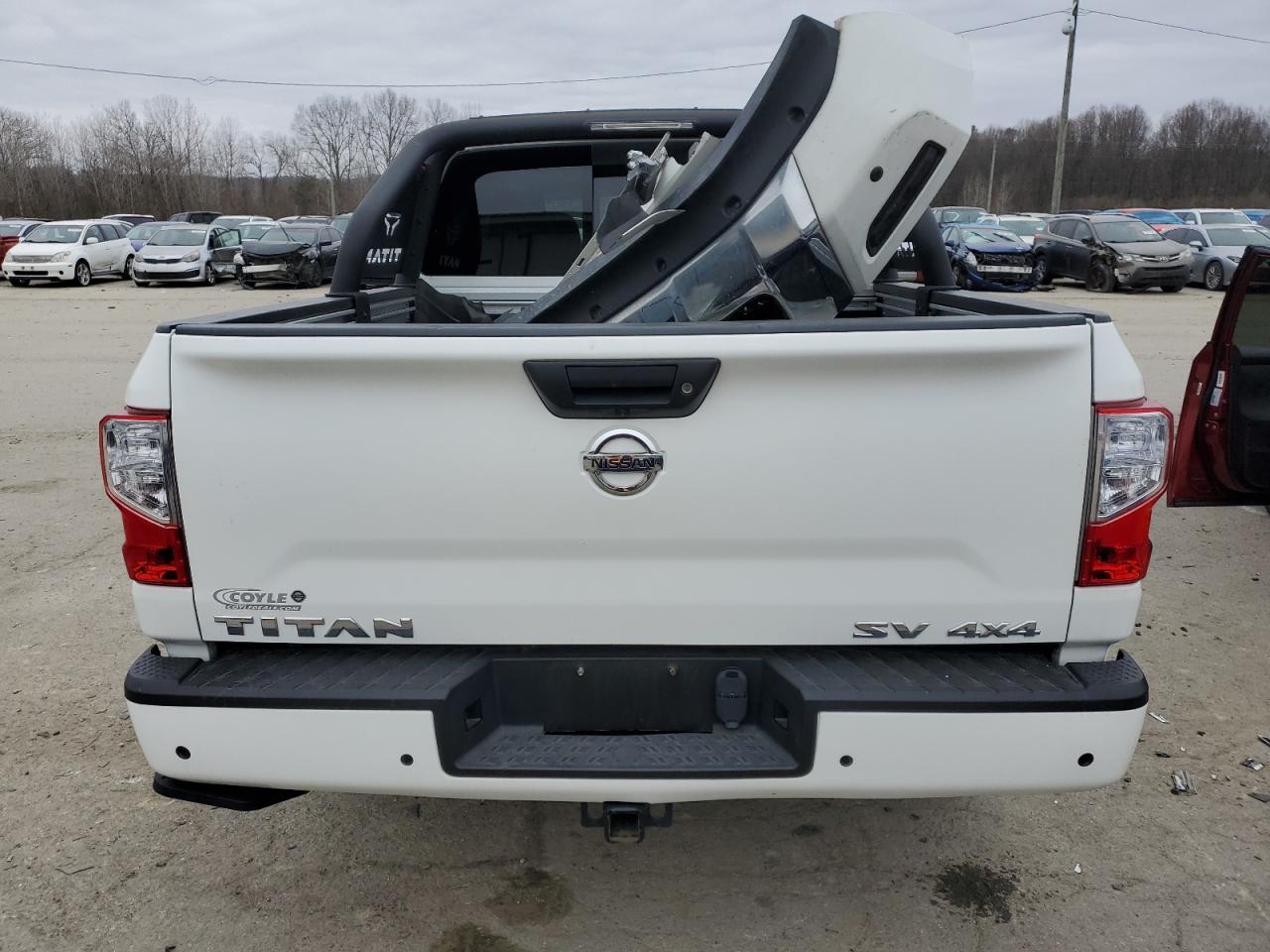 2021 Nissan Titan VIN 1N6AA1ED0MN522653 Copart auction photo, front end damage thumbnail 6