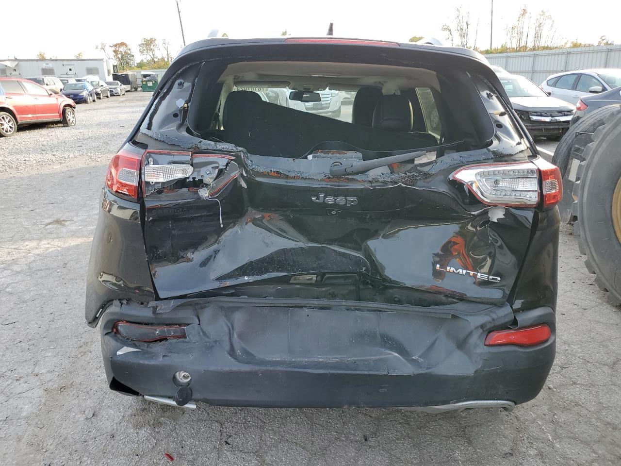 2015 Jeep Grand Cherokee VIN 1C4PJLDS5FW597452 Copart auction photo, rear end damage thumbnail 6
