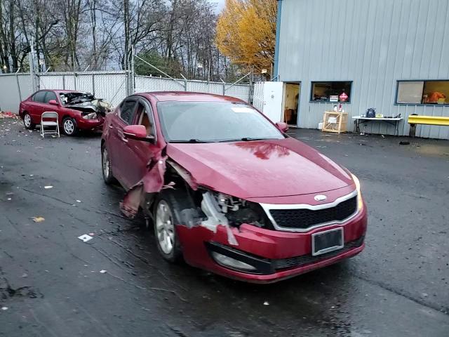 2013 KIA Optima VIN 5XXGN4A72DG199981 Copart auction photo, front end / side damage thumbnail 10