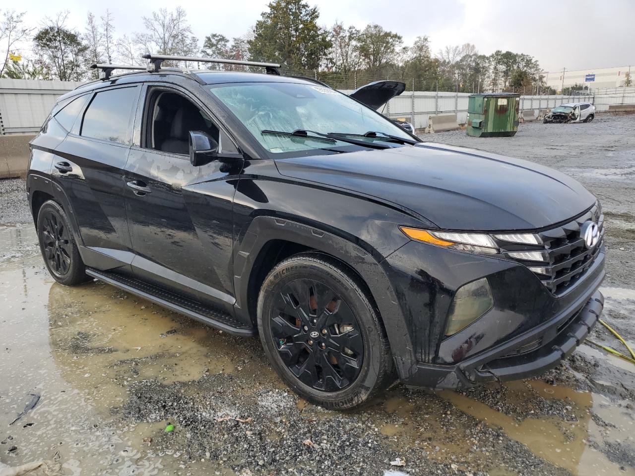 2022 Hyundai Tucson VIN KM8JF3AE8NU149959 Copart auction photo, water/flood damage thumbnail 4