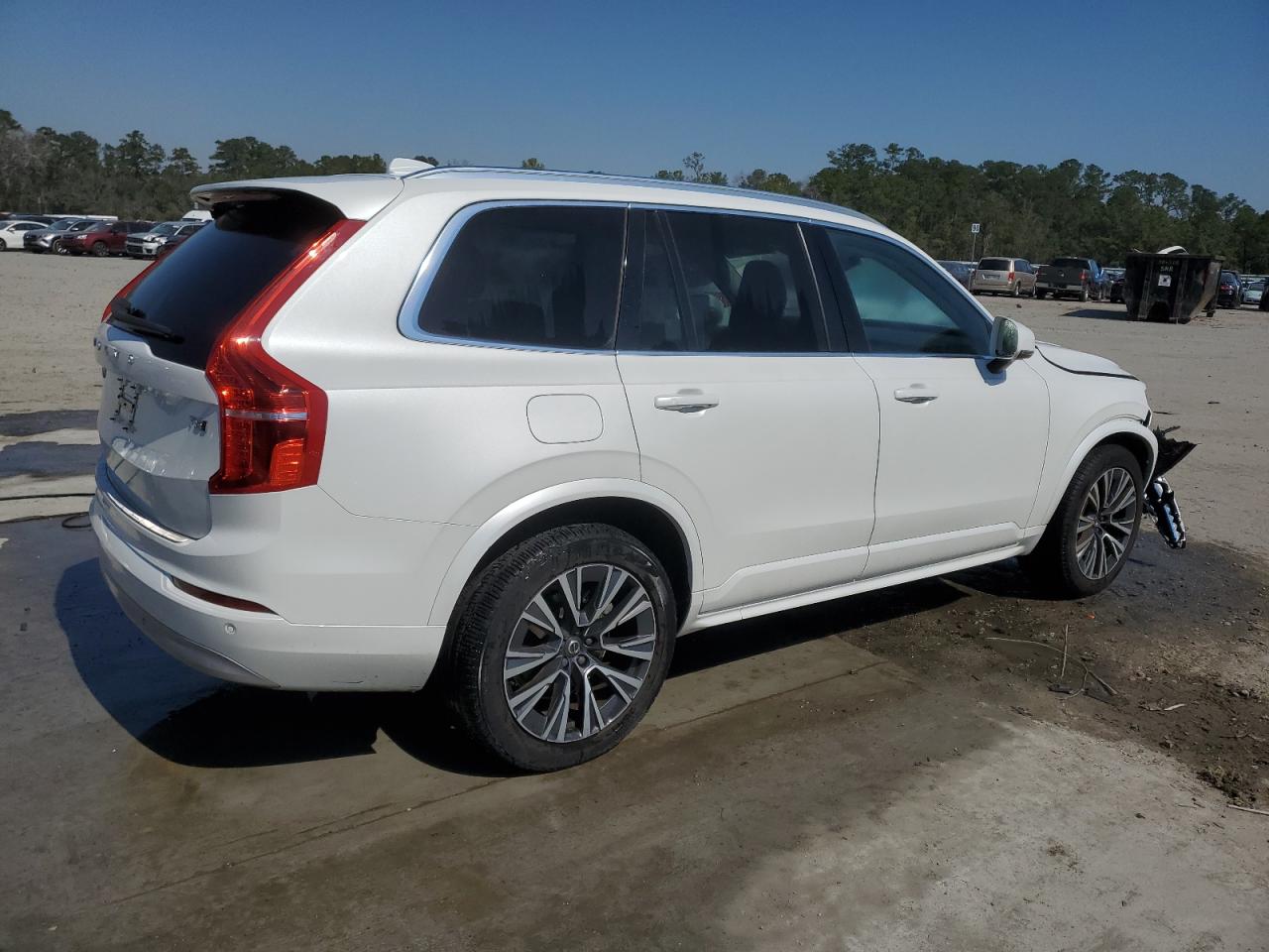 2022 Volvo XC90 VIN YV4102PK6N1801537 Copart auction photo, front end damage thumbnail 3