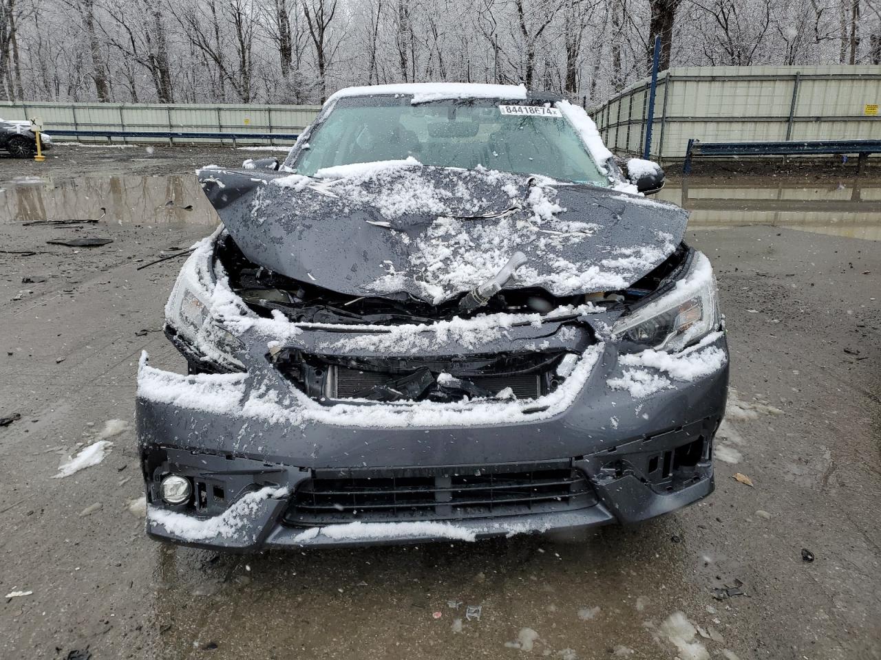 2022 Subaru Legacy VIN 4S3BWAN6XN3008722 Copart auction photo, front end damage thumbnail 5