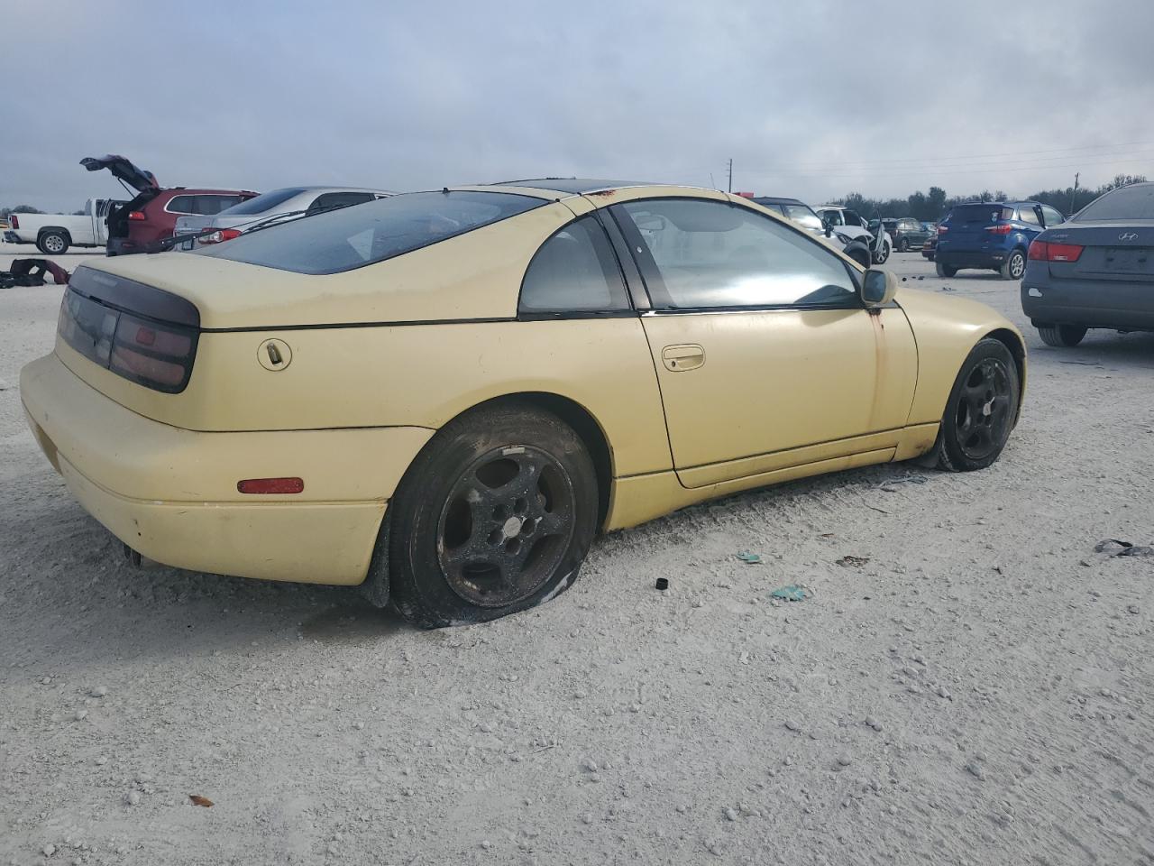 1990 Nissan 300ZX VIN JN1RZ24A7LX008879 Copart auction photo, mechanical damage thumbnail 3