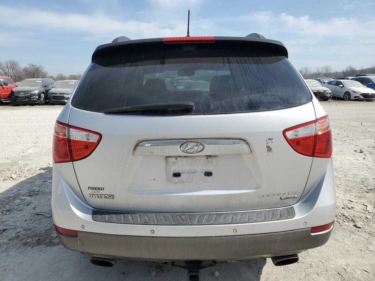 2007 Hyundai Veracruz VIN KM8NU13C77U027488 Copart auction photo, front end / undercarriage damage thumbnail 6