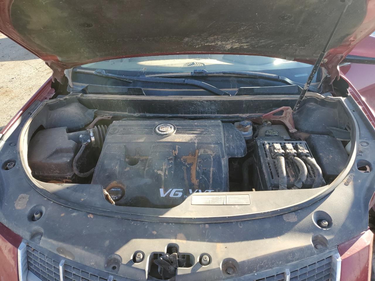 2012 Cadillac SRX VIN 3GYFNAE34CS598136 Copart auction photo, front end damage thumbnail 12