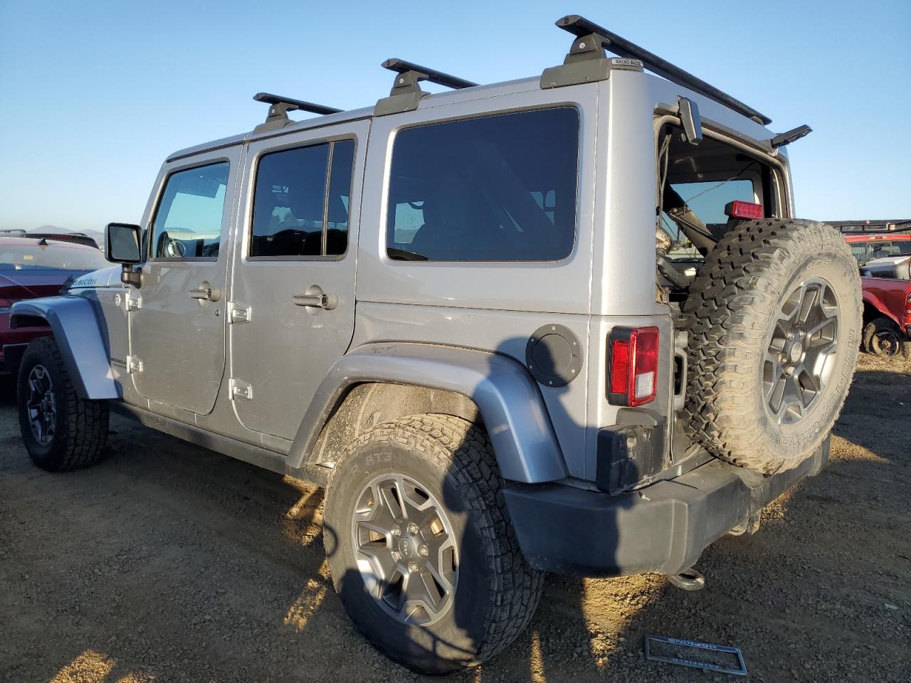 2013 Jeep Wrangler VIN 1C4BJWFGXDL556365 Copart auction photo, front end damage thumbnail 2