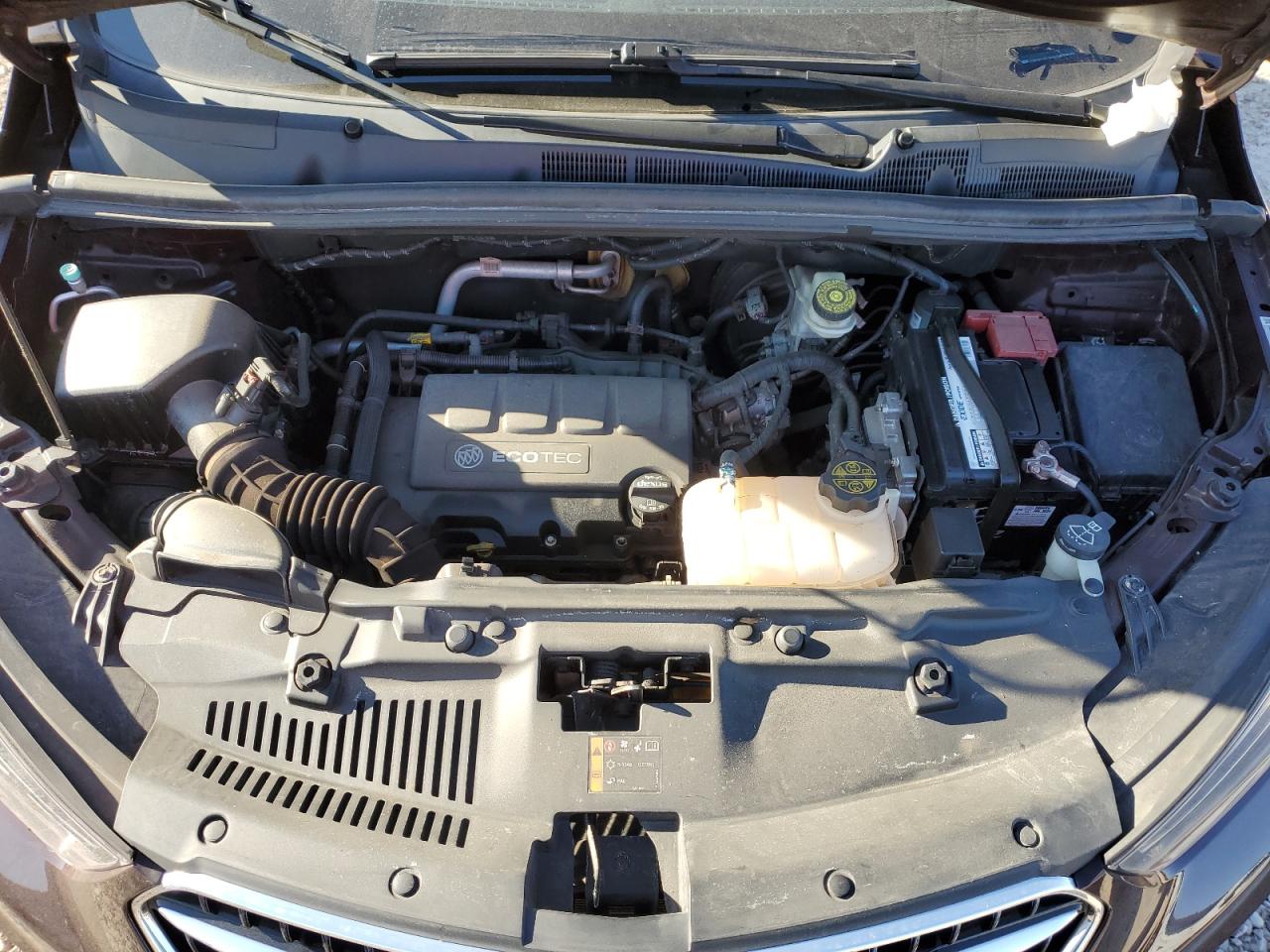 2017 Buick Encore VIN KL4CJBSB0HB238266 Copart auction photo, side / front end damage thumbnail 13