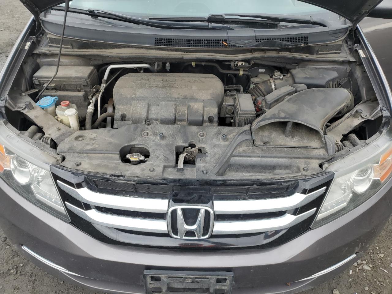 2016 Honda Odyssey VIN 5FNRL5H31GB124770 Copart auction photo, rear end / side damage thumbnail 12