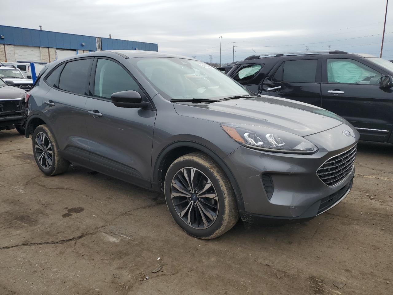 2021 Ford Escape VIN 1FMCU9G62MUB23826 Copart auction photo, rear end damage thumbnail 4