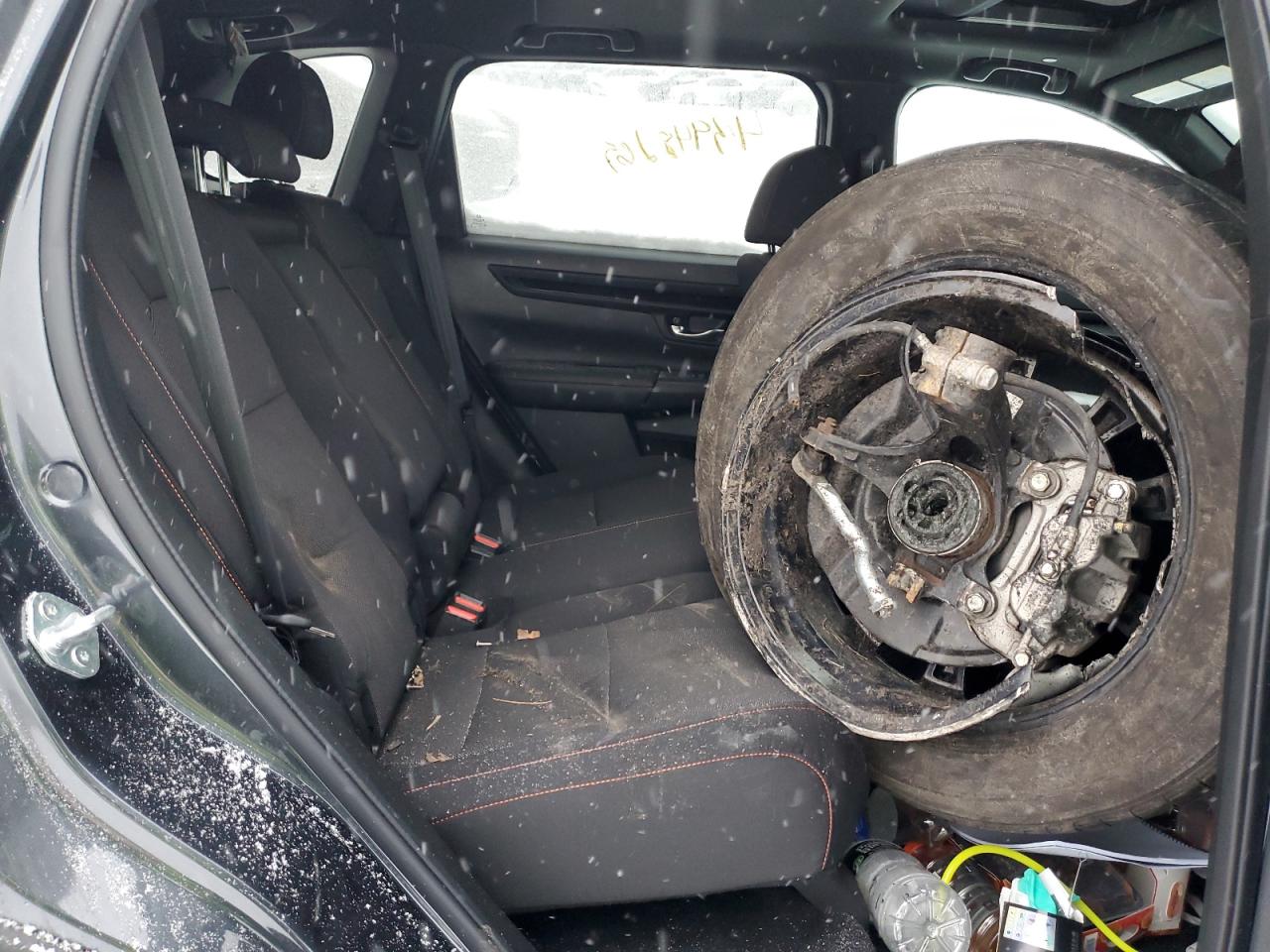 2023 Honda CR-V VIN 7FARS6H55PE034505 Copart auction photo, front end / side damage thumbnail 11