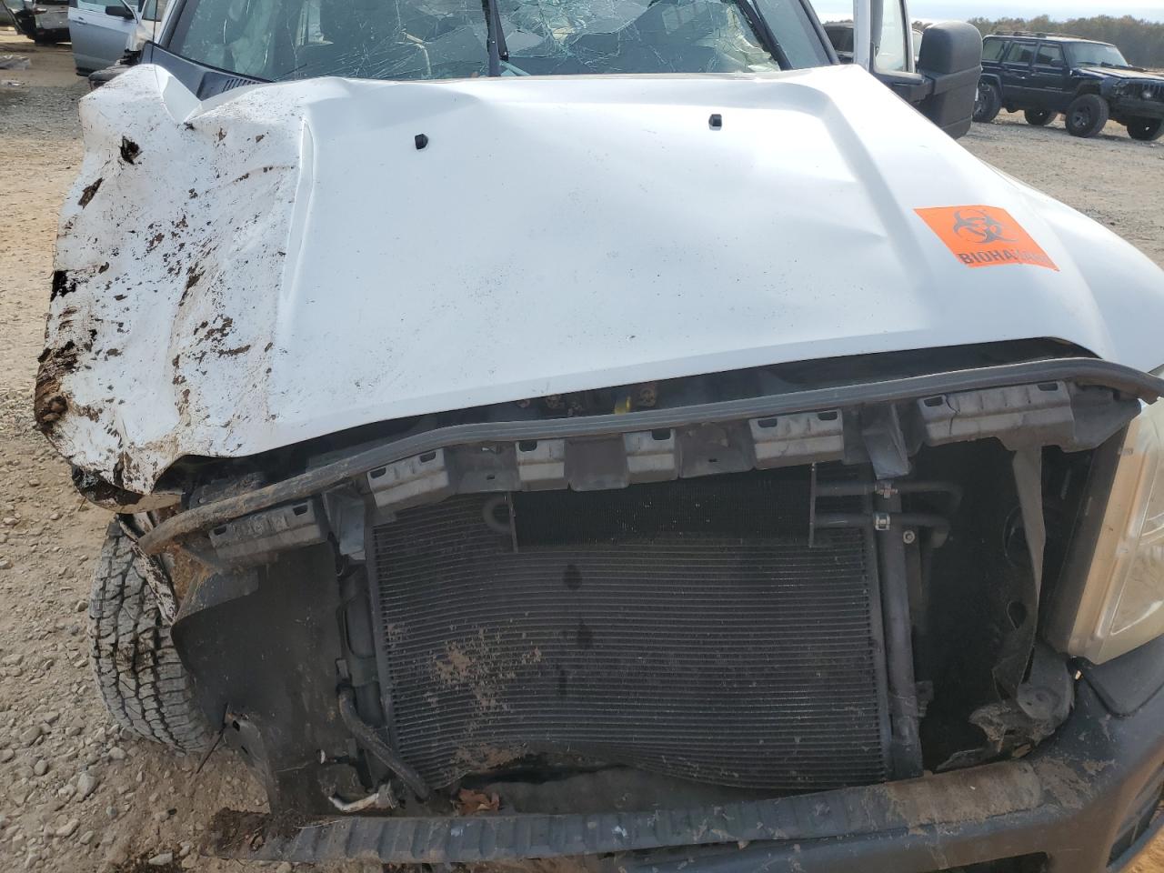 2011 Ford F250 VIN 1FT7X2B61BEC53986 Copart auction photo, all over damage thumbnail 13