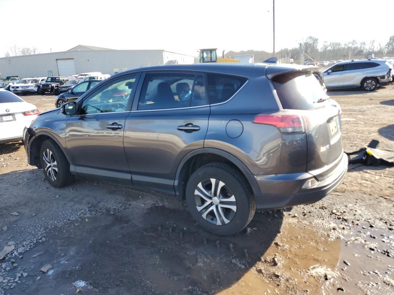 2017 Toyota RAV 4 VIN JTMBFREV8HJ171410 Copart auction photo, side / front end damage thumbnail 2