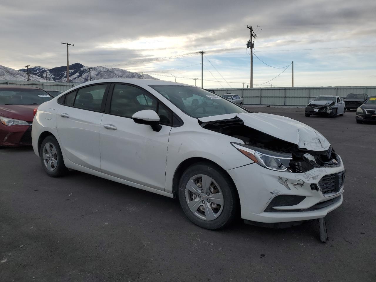 2016 Chevrolet Cruze VIN 1G1BC5SM9G7237576 Copart auction photo, front end damage thumbnail 4