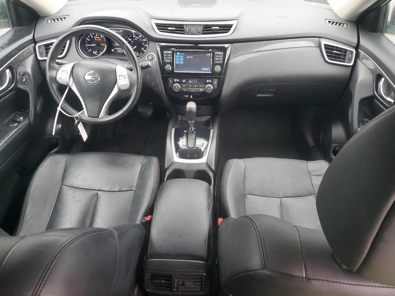 2015 Nissan Rogue VIN 5N1AT2MT5FC805524 Copart auction photo, front end / undercarriage damage thumbnail 8