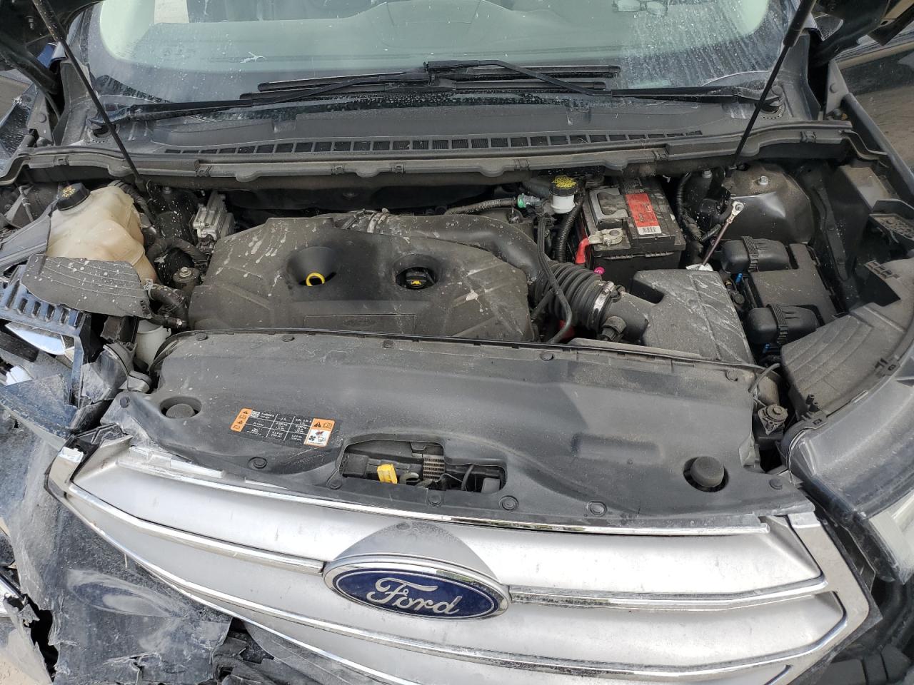 2018 Ford Edge VIN 2FMPK3K90JBC49738 Copart auction photo, front end damage thumbnail 14