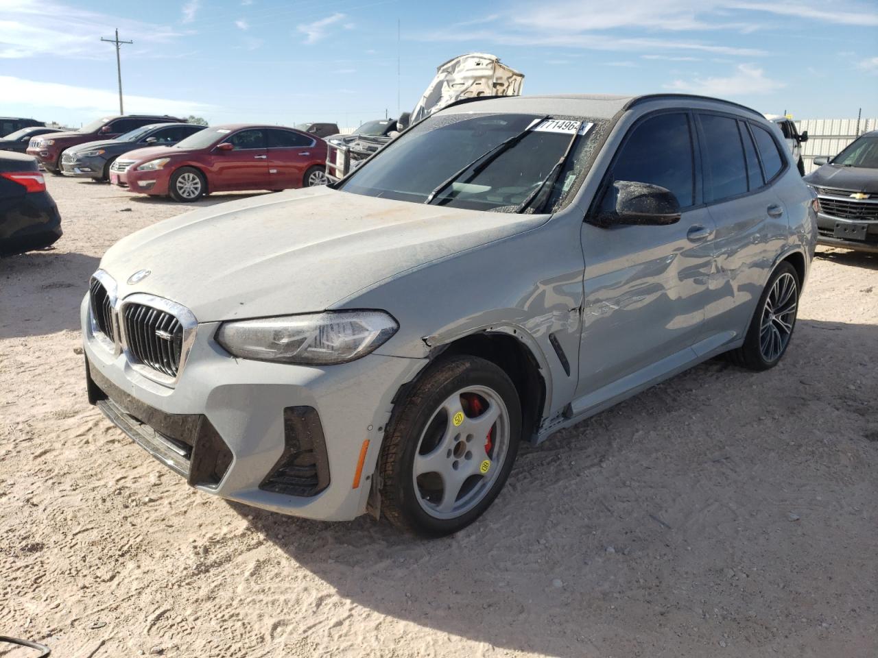 2022 BMW X3 M VIN 5UX83DP01N9L87327