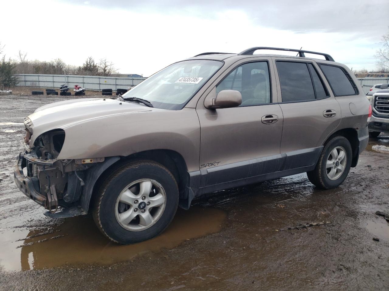 2005 Hyundai Santa Fe VIN KM8SC73D65U922727