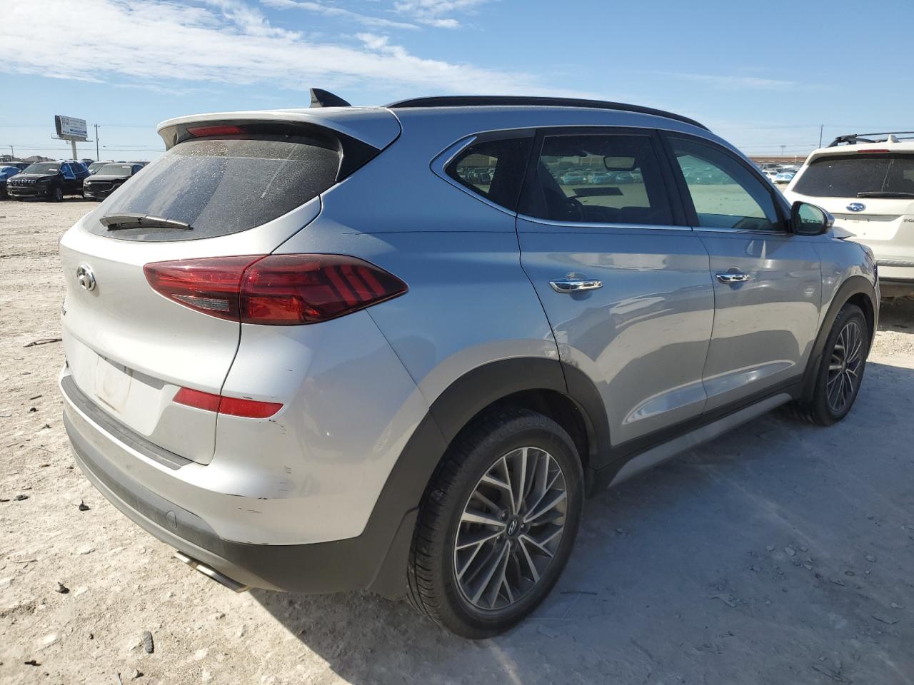 2020 Hyundai Tucson VIN KM8J33AL6LU277573 Copart auction photo, front end damage thumbnail 3