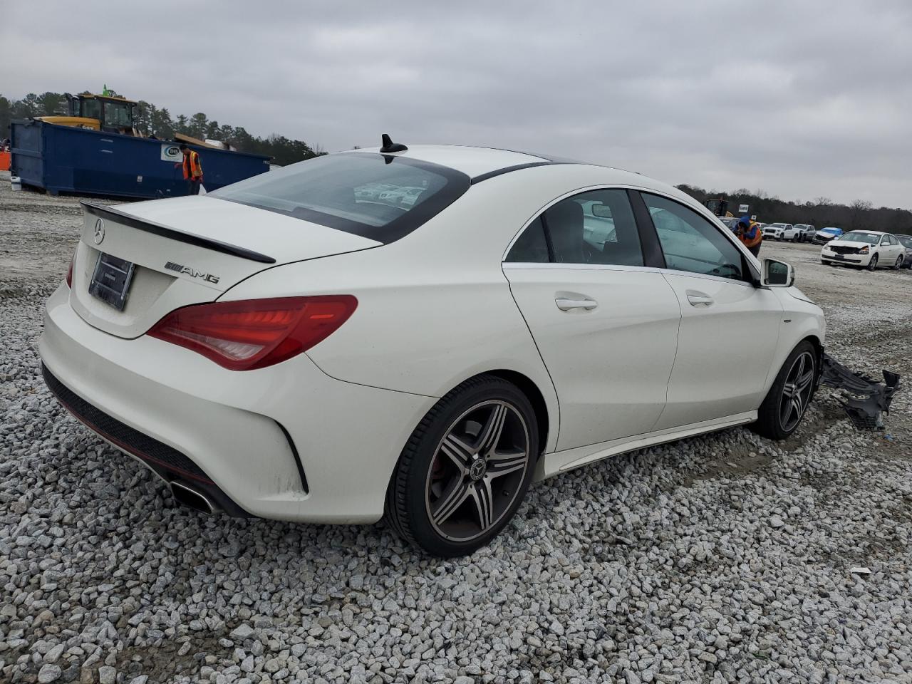 2015 Mercedes-Benz CLA-klasse VIN WDDSJ4EB8FN162452 Copart auction photo, front end damage thumbnail 3