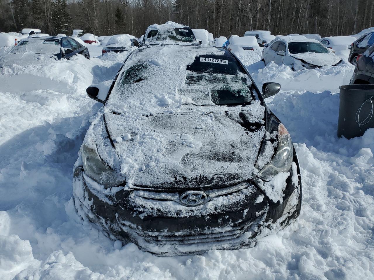 2012 Hyundai Elantra VIN 5NPDH4AE7CH104570 Copart auction photo, rear end / minor dent/scratches damage thumbnail 5
