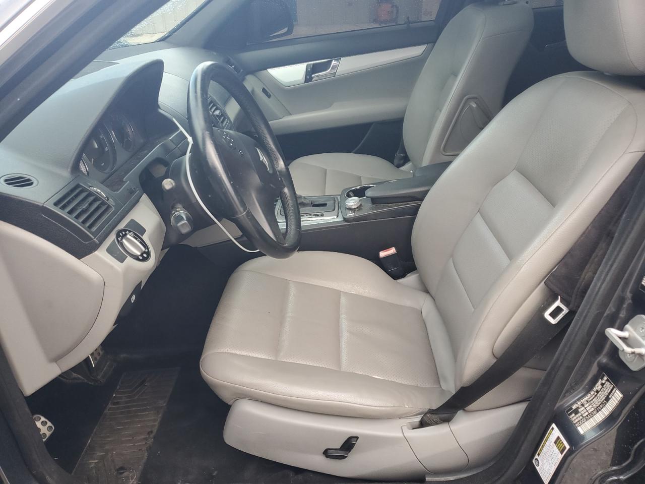 2008 Mercedes-Benz C-klasse VIN WDDGF54X38F199075 Copart auction photo, water/flood / front end damage thumbnail 7