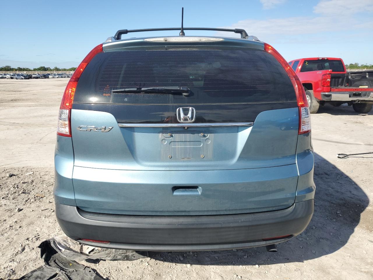 2014 Honda CR-V VIN 5J6RM3H31EL012573 Copart auction photo, front end damage thumbnail 6