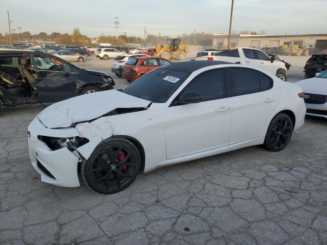 2021 Alfa Romeo Giulia VIN ZARFANBN6M7643954