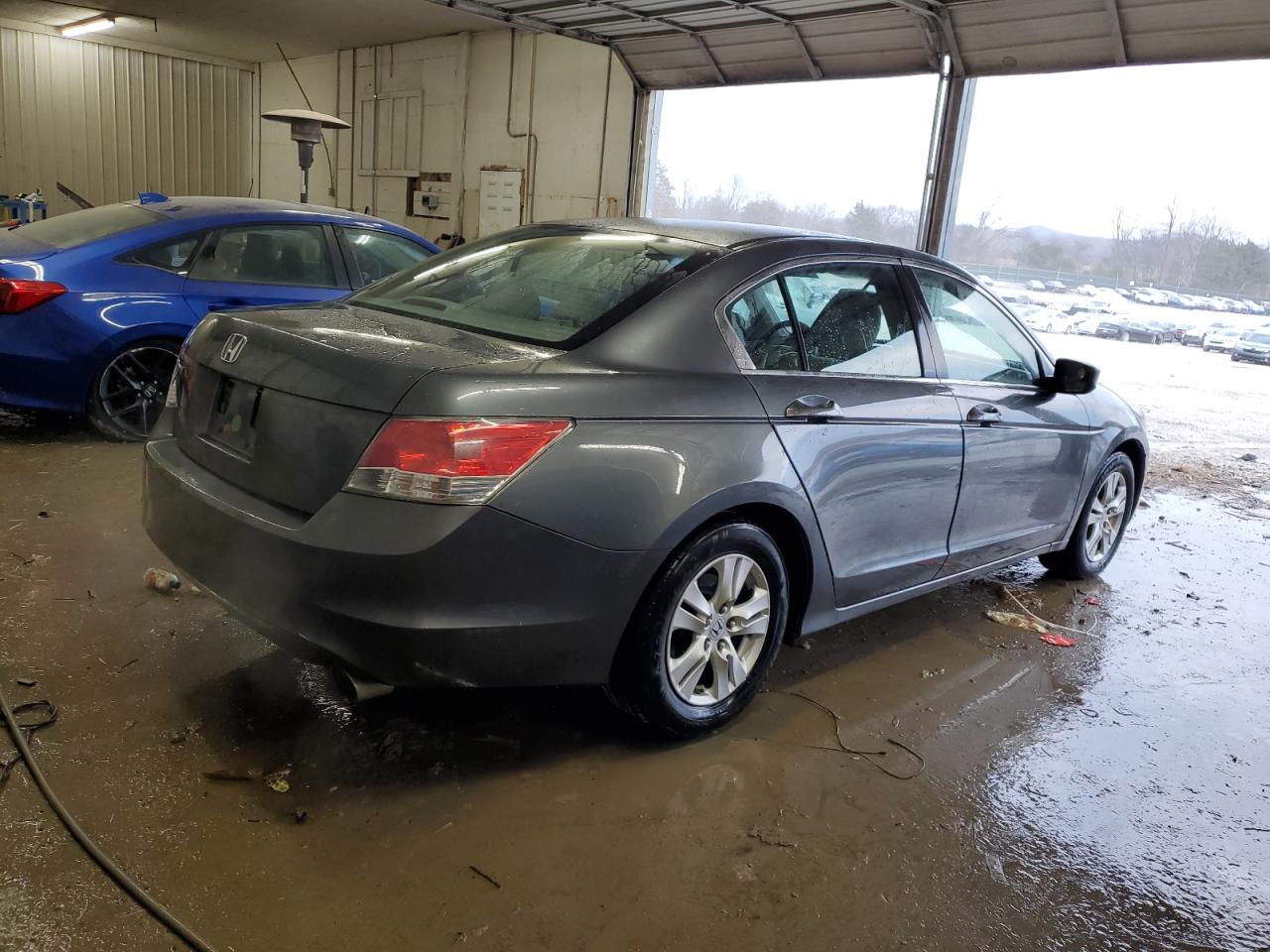2009 Honda Accord VIN 1HGCP26449A201844 Copart auction photo, rear end / undercarriage damage thumbnail 3