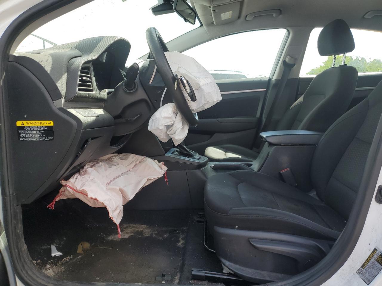 2019 Hyundai Elantra VIN 5NPD84LF6KH427478 Copart auction photo, front end / rear end damage thumbnail 7