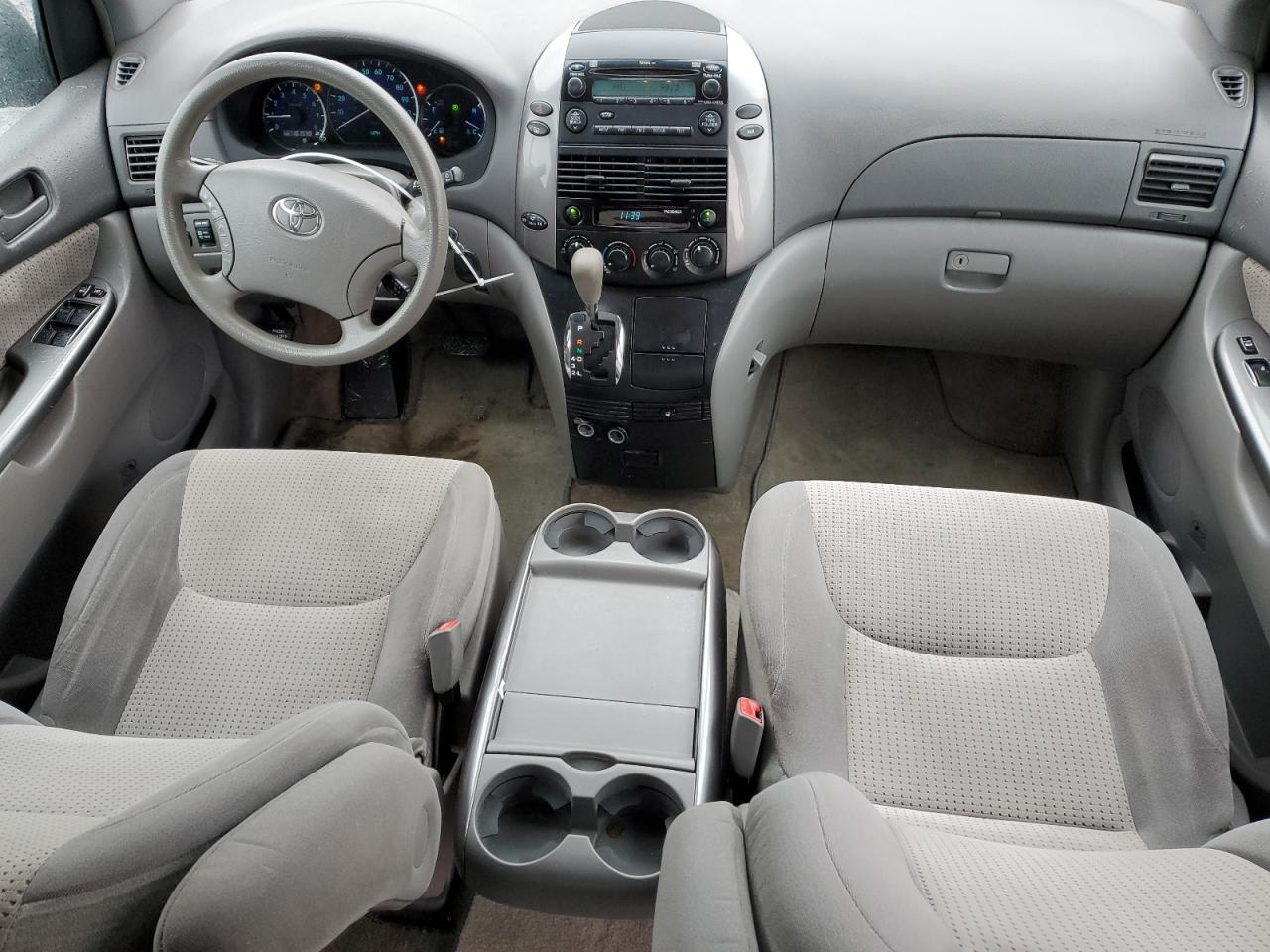 2010 Toyota Sienna VIN 5TDKK4CC5AS299256 Copart auction photo, front end / side damage thumbnail 8