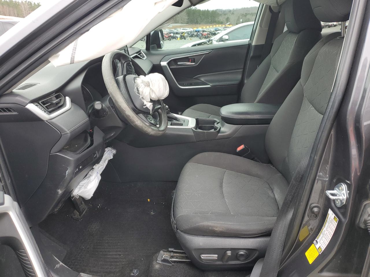2021 Toyota RAV 4 VIN 2T3W1RFV1MW177625 Copart auction photo, all over damage thumbnail 7