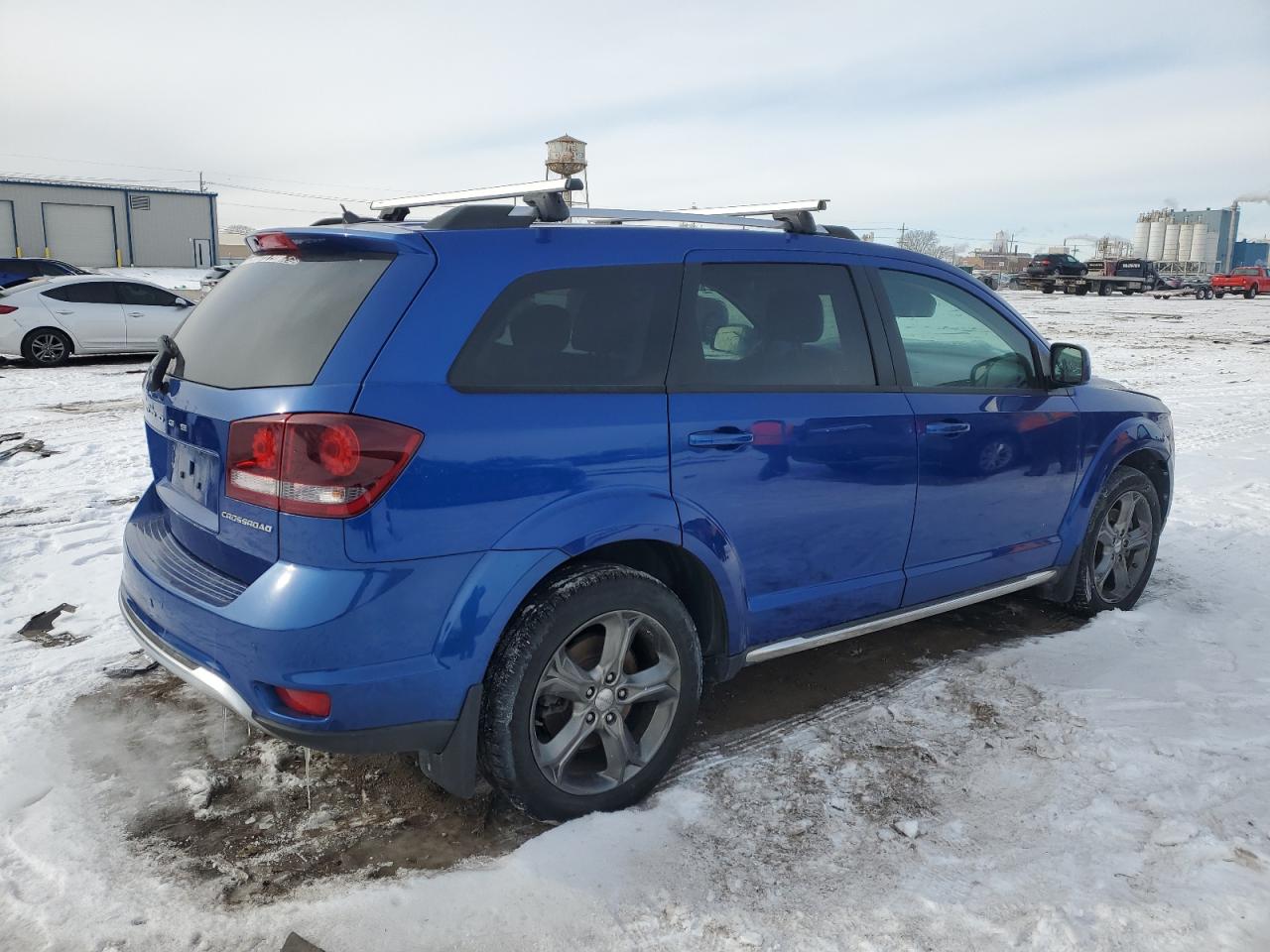 2015 Dodge Journey VIN 3C4PDCGB8FT679104 Copart auction photo, side damage thumbnail 3