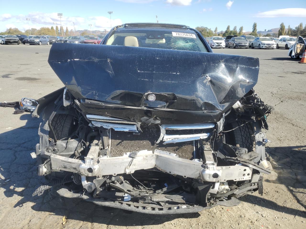 2016 Mercedes-Benz C-klasse VIN 55SWF4JB3GU159945 Copart auction photo, front end damage thumbnail 5