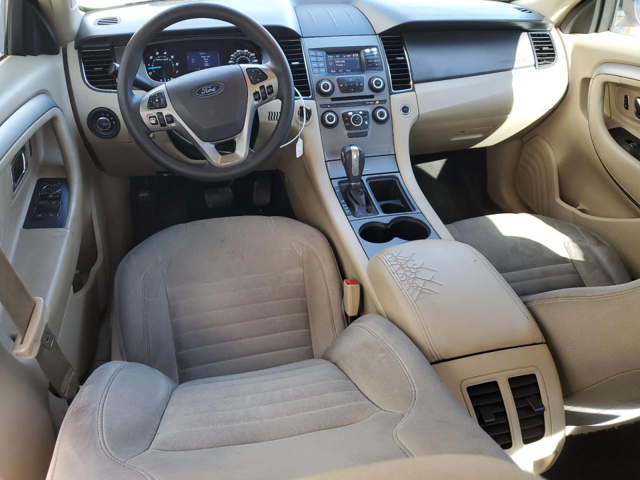 2013 Ford Taurus VIN 1FAHP2D8XDG130767 Copart auction photo, front end / rear end damage thumbnail 8