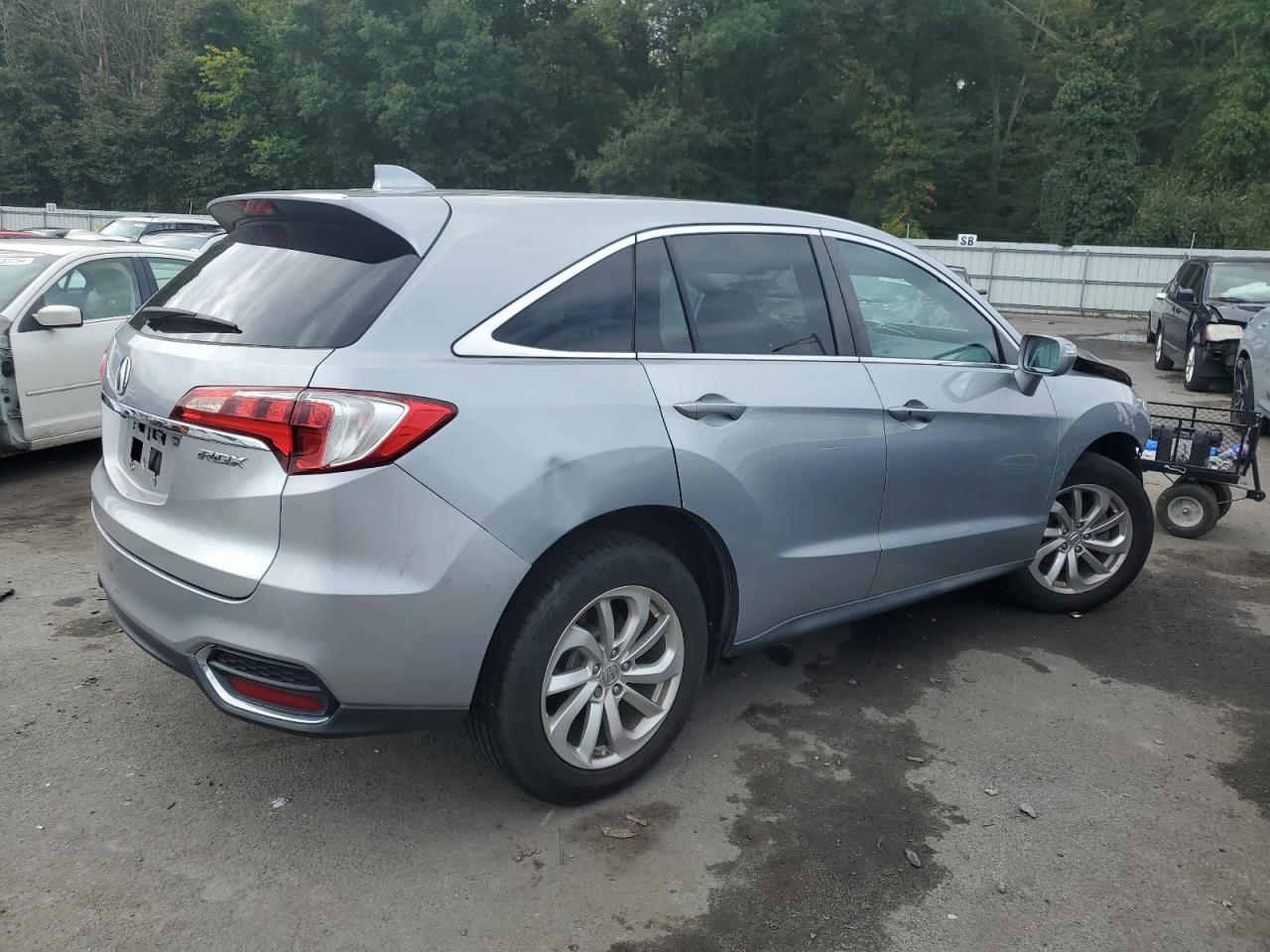 2018 Acura RDX VIN 5J8TB3H32JL015138 Copart auction photo, front end / minor dent/scratches damage thumbnail 3