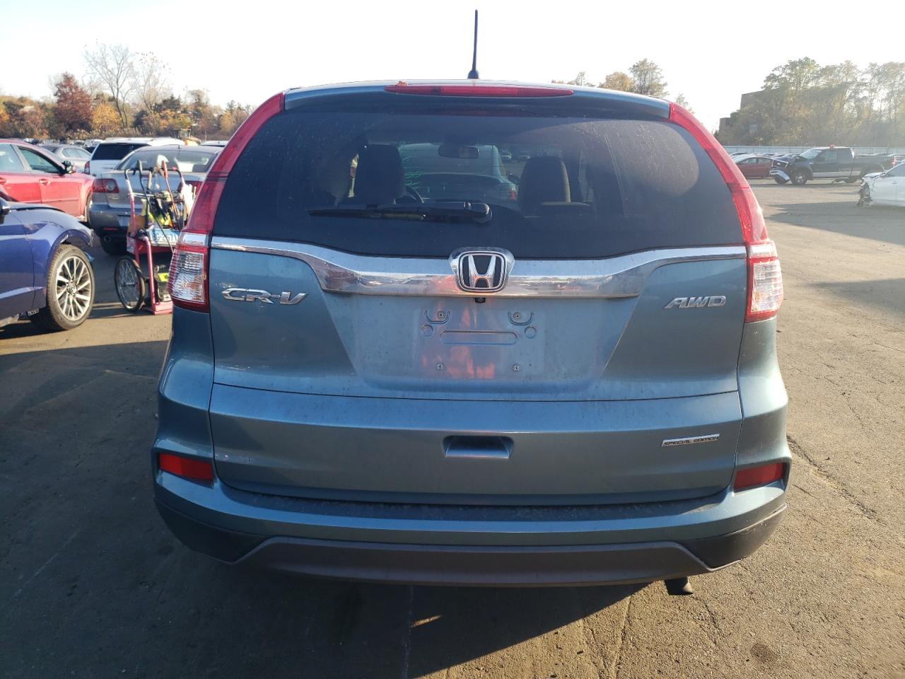 2016 Honda CR-V VIN 5J6RM4H4XGL036162 Copart auction photo, minor dent/scratches damage thumbnail 6