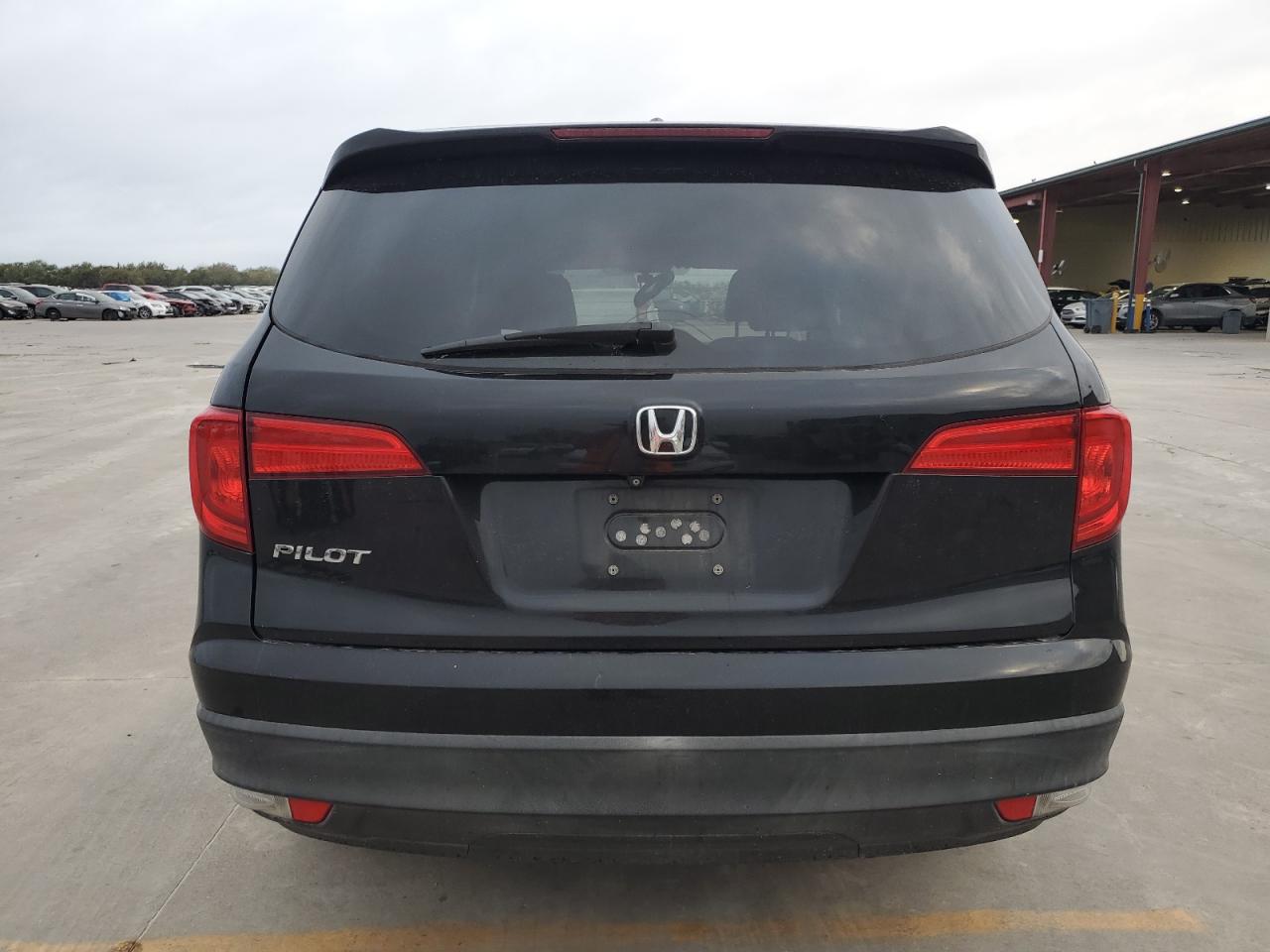 2016 Honda Pilot VIN 5FNYF5H84GB022216 Copart auction photo, front end / side damage thumbnail 6
