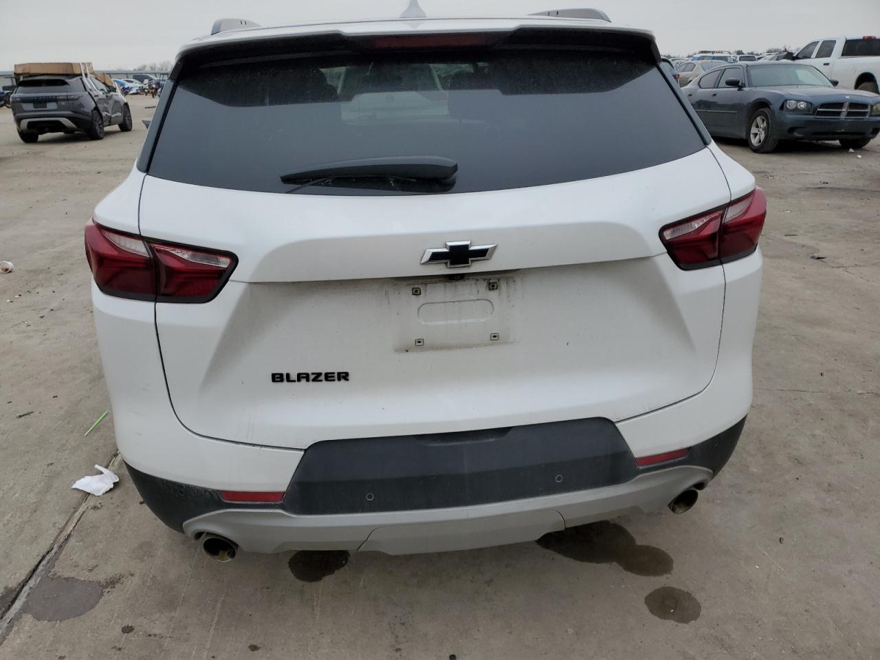 2020 Chevrolet Blazer VIN 3GNKBCRS0LS606685 Copart auction photo, side damage thumbnail 6