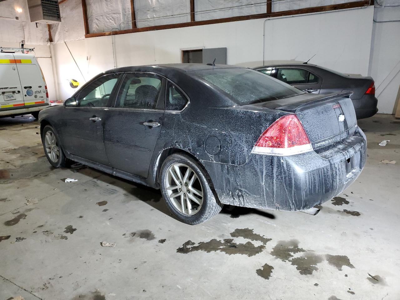 2015 Chevrolet Impala VIN 2G1WC5E38F1142846 Copart auction photo, front end / undercarriage damage thumbnail 2