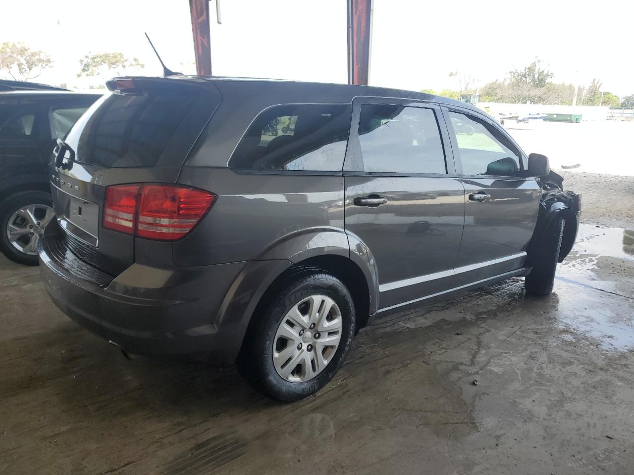 2015 Dodge Journey VIN 3C4PDCABXFT637767 Copart auction photo, front end damage thumbnail 3