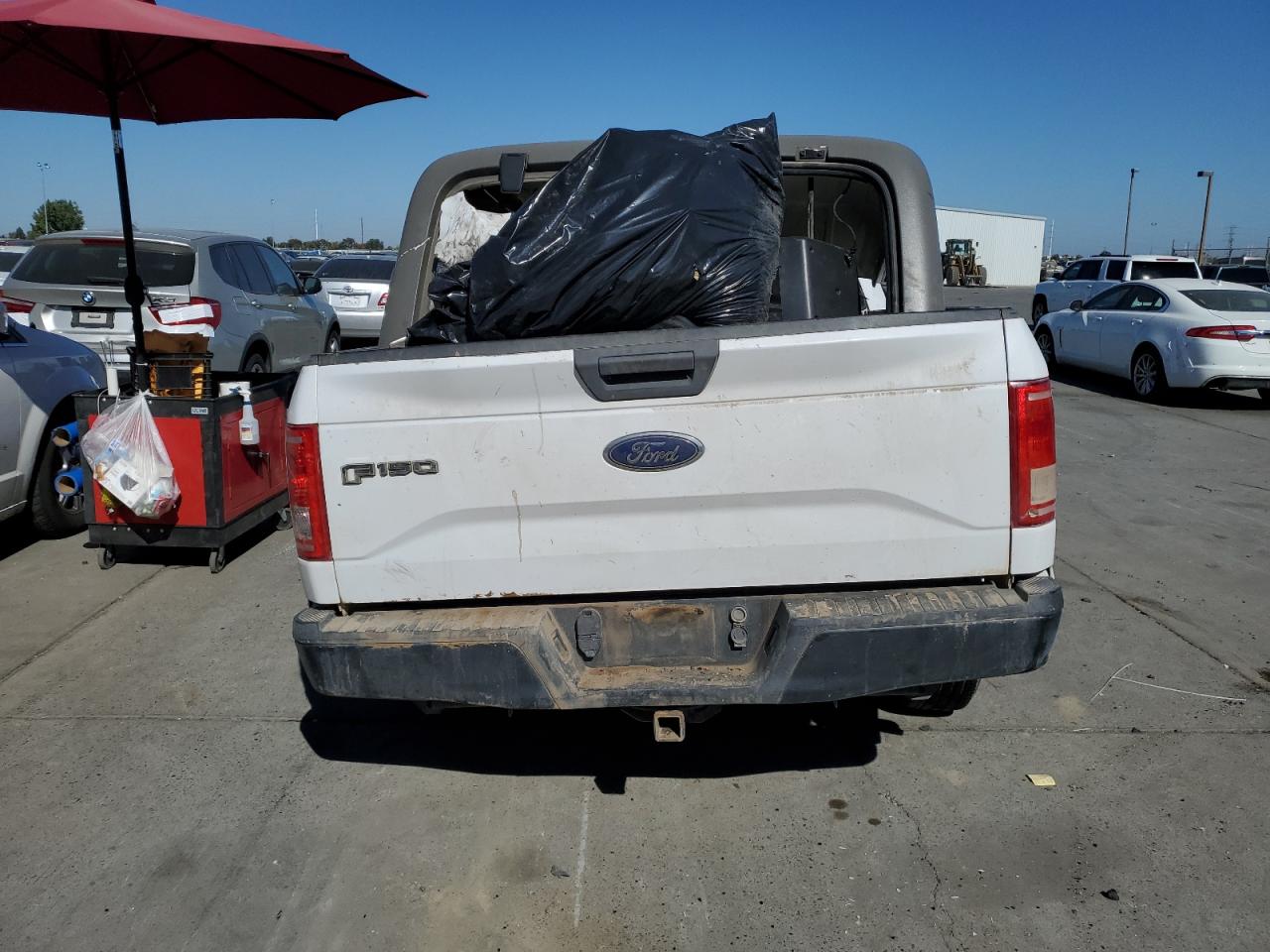 2015 Ford F-150 VIN 1FTEX1CP1FKE06219 Copart auction photo, front end damage thumbnail 6