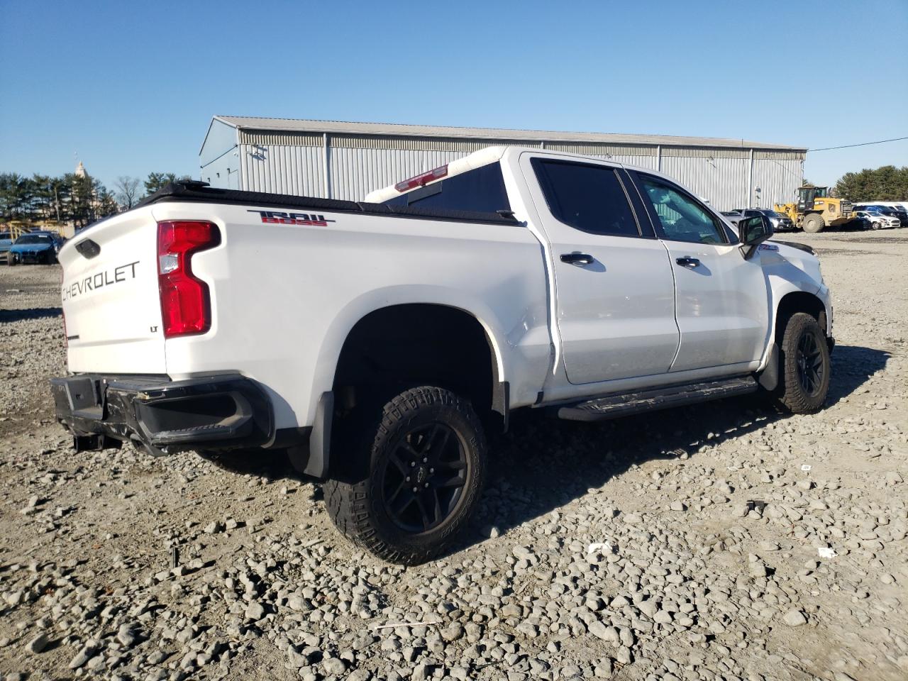2020 Chevrolet Silverado VIN 3GCPYFED6LG292971 Copart auction photo, front end / side damage thumbnail 3