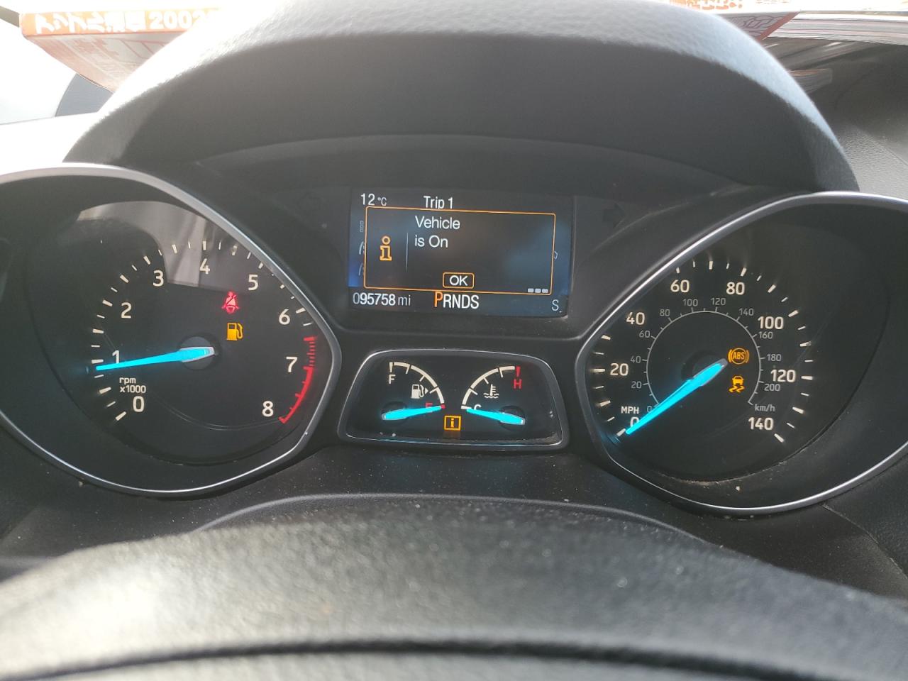 2018 Ford Escape VIN 1FMCU0F7XJUD60680 Copart auction photo, vandalism damage thumbnail 9